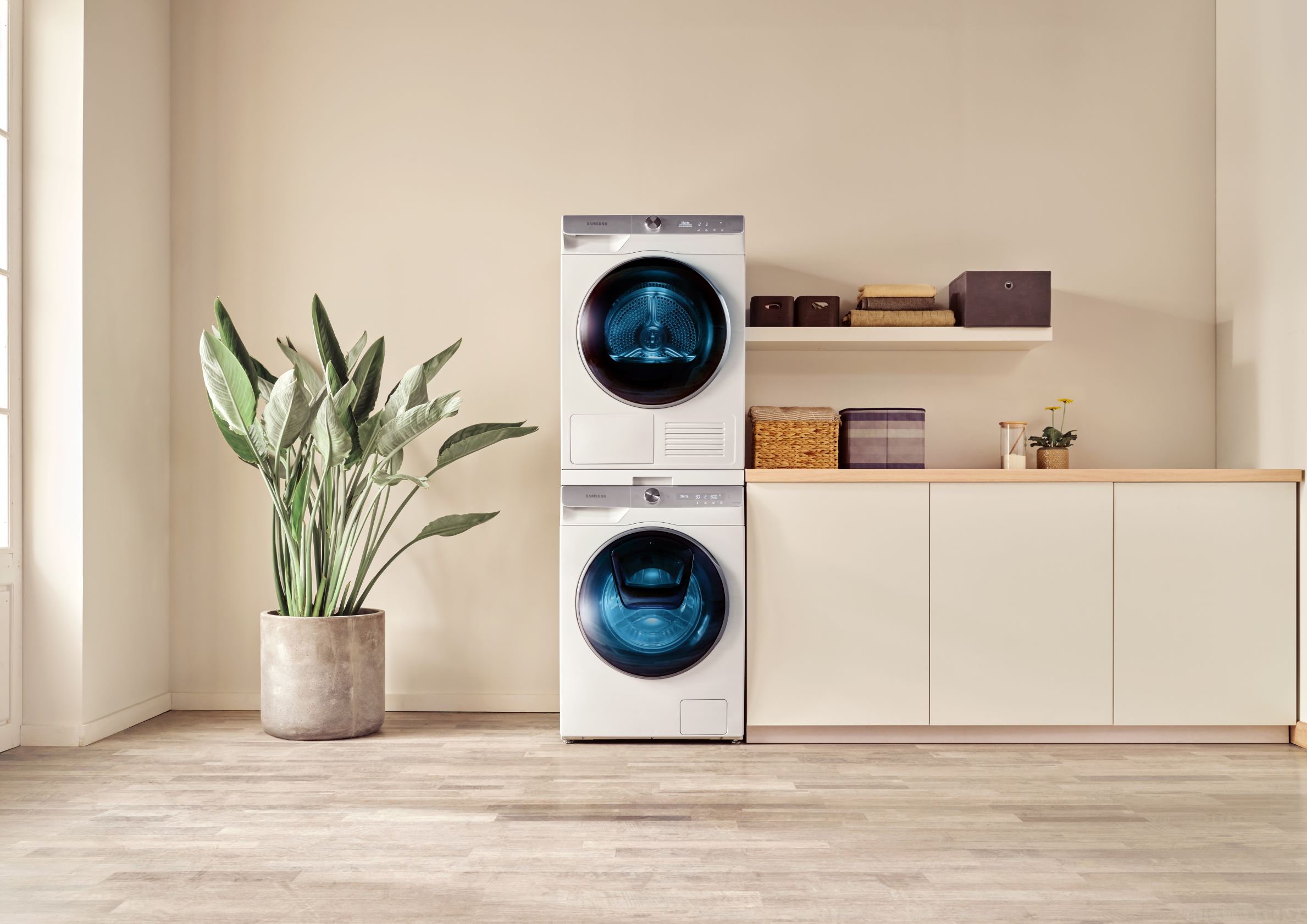Máy giặt áp dụng công nghệ AI của Samsung